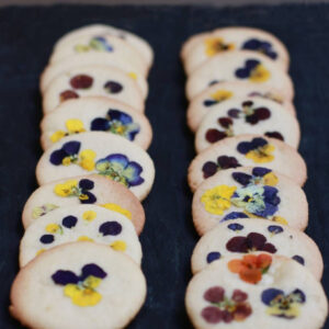 Cookies con flores