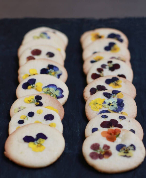 Cookies con flores